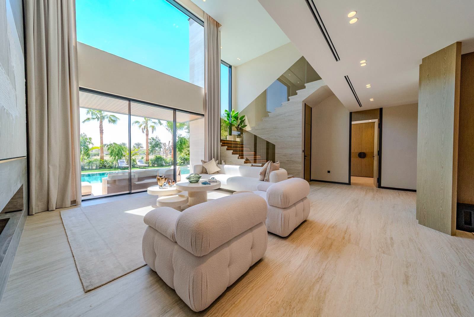 Representative Garden Hall villa photography in Jumeirah Islands